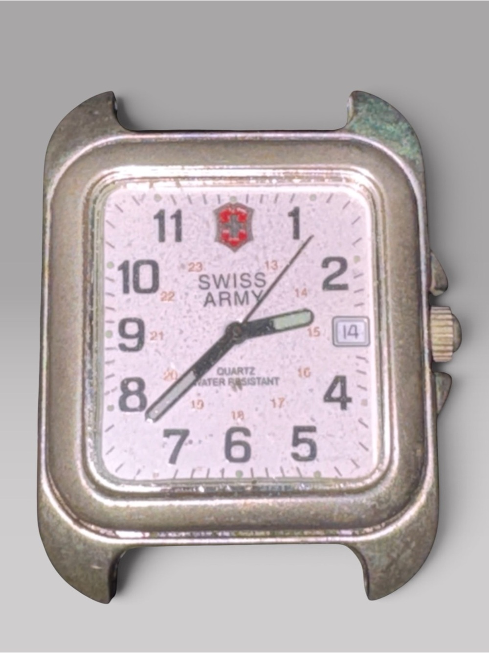 Vintage Swiss Army Men's Classic Field Watch Ref #3888 - Needs New Battery